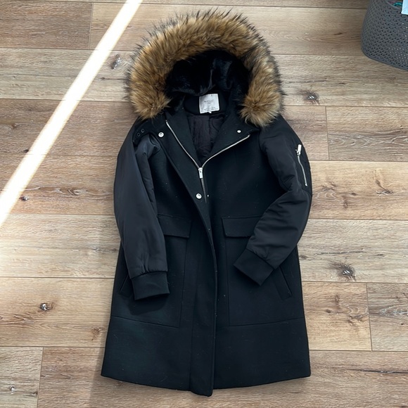 Zara Jackets & Blazers - Zara black winter coat